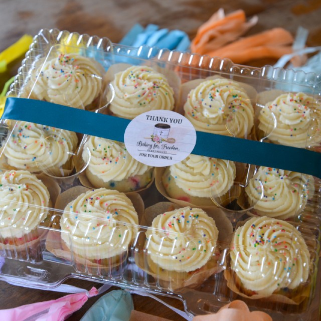 Cupcake from Baking for Freedom