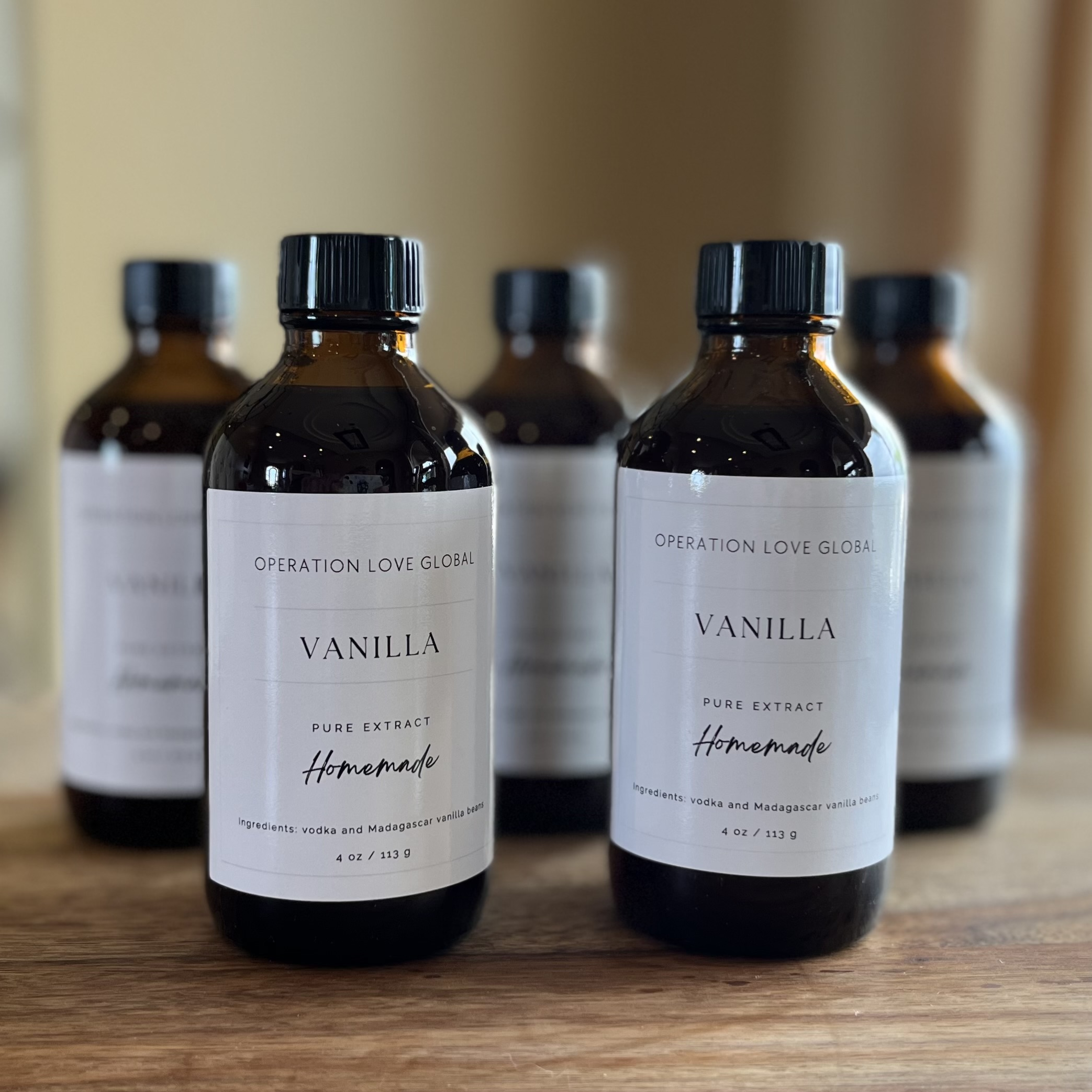 Homemade Vanilla Extract from Operation Love Global