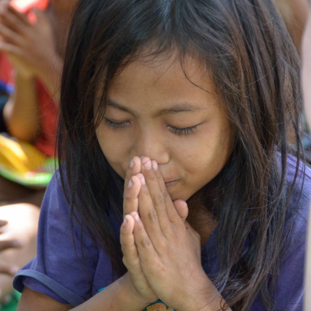 A Child Praying