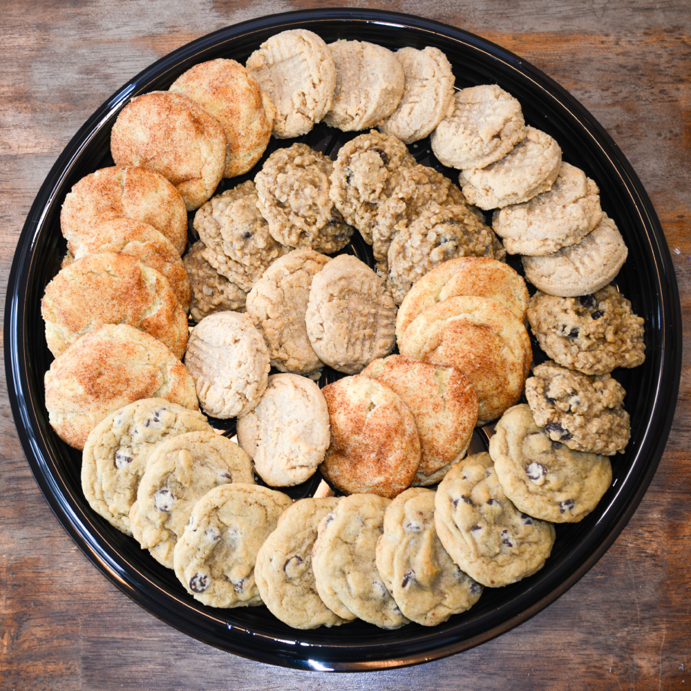 Three Dozen Cookies on a Tray